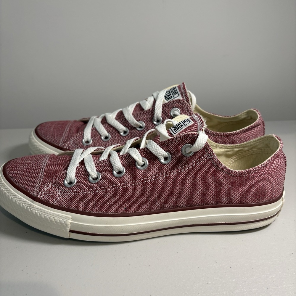 Converse Burgundy Low Top Sneaker